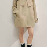 Blandet tern frakke med butterfly