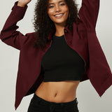 jakke i afslappet stil