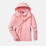 Damesæt i to dele - Slidstærkt vævet stof - Afslappet pasform - Høj hals med justerbar hætte