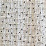 Højtaljet havfrue-nederdel med blomsterprint i plus size