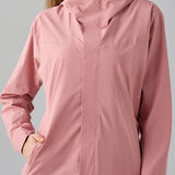 Vindtæt fleeceforet hættejakke