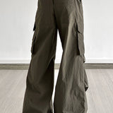 Løse cargobukser i vintage streetwear-stil