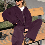 Vintage sæt med hættetrøje og joggingbukser i to dele