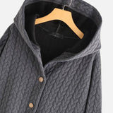 Hyggelig, stilfuld og praktisk quiltet hættejakke til kvinder