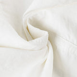 Hvide cargobukser med vide ben og snøre