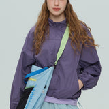 Vandtæt og let sportsjakke til vandreture og løb