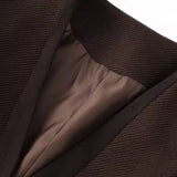 V-hals, enkeltradet blazer