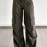 Løse cargobukser i vintage streetwear-stil