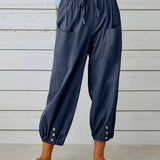 Damebukser - Højtaljet - Løstsiddende - Elegant og komfortabel