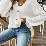 Langærmede veste i kort strik