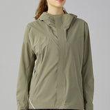 Vindtæt fleeceforet hættejakke