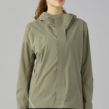 Vindtæt fleeceforet hættejakke