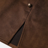 Ensfarvet mini bodycon-nederdel i ruskind