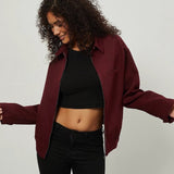 jakke i afslappet stil