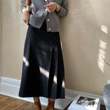 Raglanvest med jadeknapper