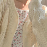 Let, hulstrikket vest