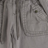 Slim jeans med patchwork-seler, rock-stil