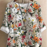 Ophelia - Designerbluse, højkvalitetskonstruktion og indviklede mønstre