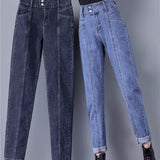 Élodie højtaljede denimjeans | Double-Take jeans