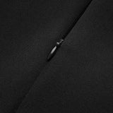 Ærmeløs plisseret kort kjole - Tætsiddende snit - Høj halsudskæring - Elegant og chic