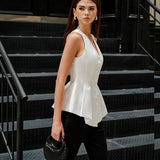 satinvest med knapper