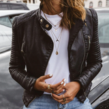 Olivia - Elegant damejakke med lynlås