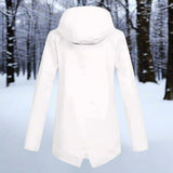 Stilfuld, vejrbestandig og komfortabel regnfrakke med hætte til kvinder