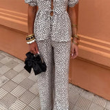 Sommersæt i to dele - Komfortabelt og trendy