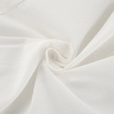 Damesæt i to dele – Bomuld og hør – Flagrende ærmeløs top med flæser – Bukser med vide ben