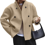 Trendy, oversized og varm jakke til kvinder