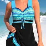 Elegant shaping tankini - Komfortabel og stilfuld til stranden