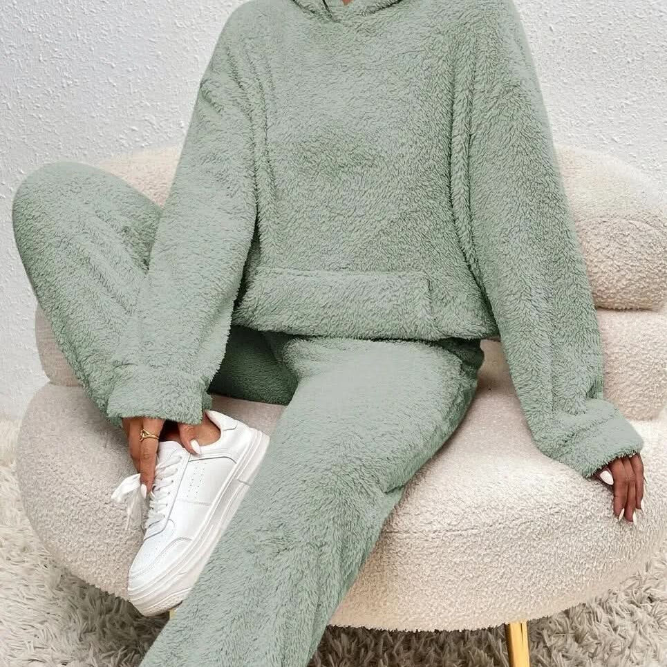 Dame loungewear-sæt - Blødt og varmt stof - Optimal komfort - Elegant og afslappet stil