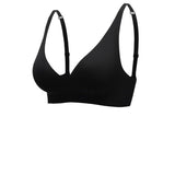 Dame-bh – Sømløs – V-udskæring – Brede stropper – Åndbar komfort