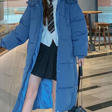 Varm, moderne og praktisk dunfrakke til kvinder