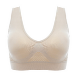 Dame-bh – Sømløs – Fuld støtte – Brede, åndbare stropper