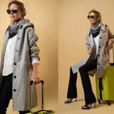 Lang frakke til kvinder