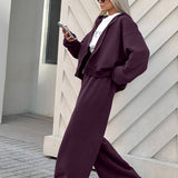 Vintage sæt med hættetrøje og joggingbukser i to dele