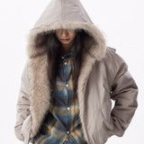 Isoleret dunjakke med atletisk pasform