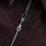 Trendy bikerjakke i PU-læder