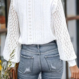 Kari - Smuk bluse med luftige ærmer