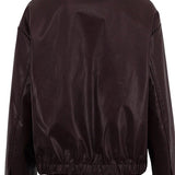 Trendy bikerjakke i PU-læder