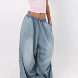 Jeans med vide ben, streetwear-stil