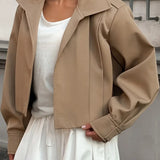 Oversized jakke med behagelige reverser