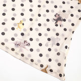 Kort bluse med dyreprint, tætsiddende snit