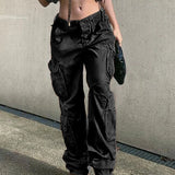 Cargobukser med vide ben i 2000'er-stil