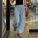 Cargobukser med vide ben i 2000'er-stil