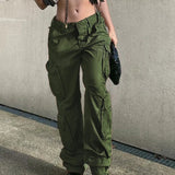 Cargobukser med vide ben i 2000'er-stil