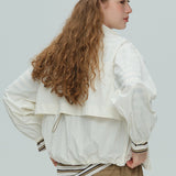 Vandtæt og let sportsjakke til vandreture og løb