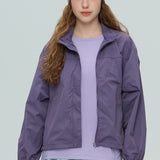 Vandtæt og let sportsjakke til vandreture og løb