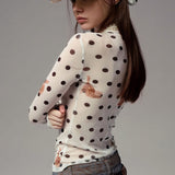 Kort bluse med dyreprint, tætsiddende snit